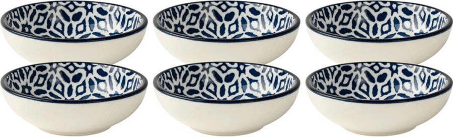 Gusta Out of the Blue Schaaltje ø9cm Porto set 6 stuks