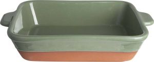 Gusta Ovenschaal Groen Oranje 26 2x17 7x5 5cm
