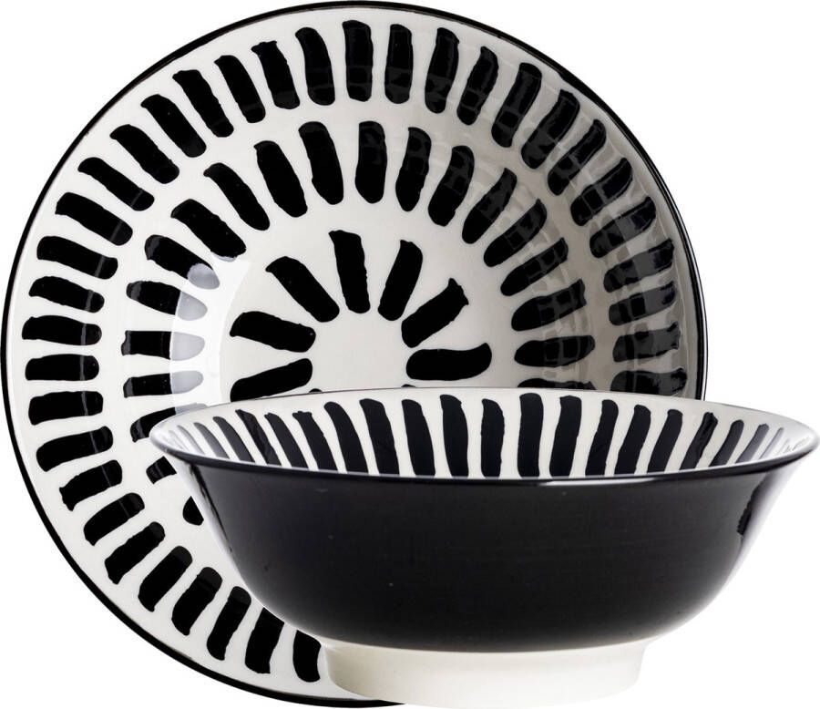Gusta Schaal Stripe ø21cm Table Tales Petiscos
