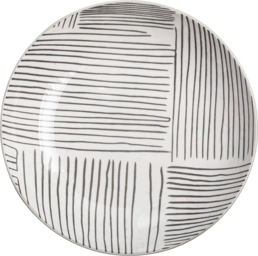 Gusta Soepbord Stripes Ø21 5X4 cm