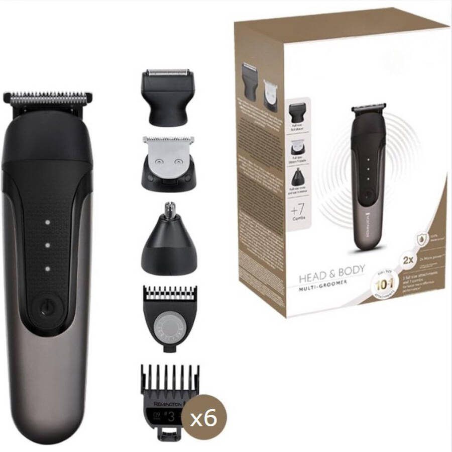 GUTEC Bodygroomer Mannen Body Trimmer Heren 10-in-1 Styling Met Krachtige Prestaties Body Trimmer Heren Waterdicht Met USB-C Oplaadfunctie