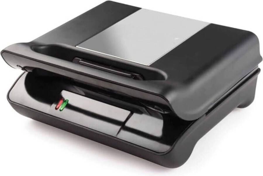GUTEC Contactgrill Met Uitneembare Platen Tosti Ijzer Grill Apparaat Met Anti-Aanbaklaag 700W Broodrooster Apparaten Camping Toestel