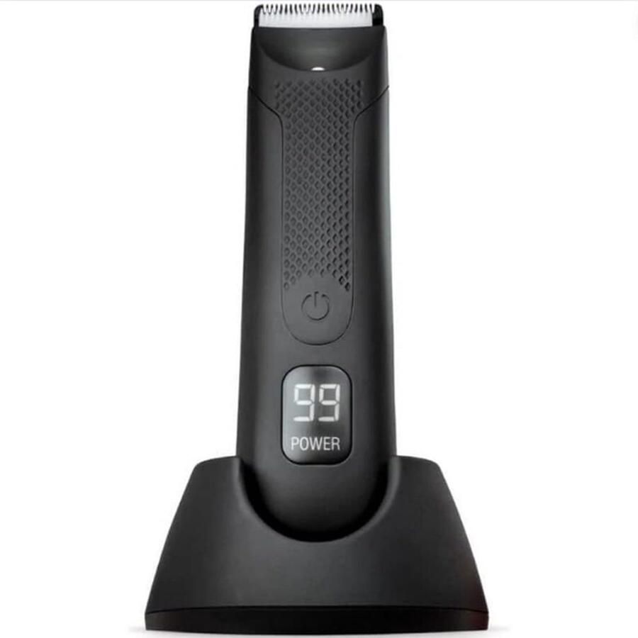 GUTEC Bodygroomer Mannen Body Trimmer Heren Veilig Trimmen Met SafeShave Technologie Body Trimmer Heren Waterdicht Met LED Verlichting
