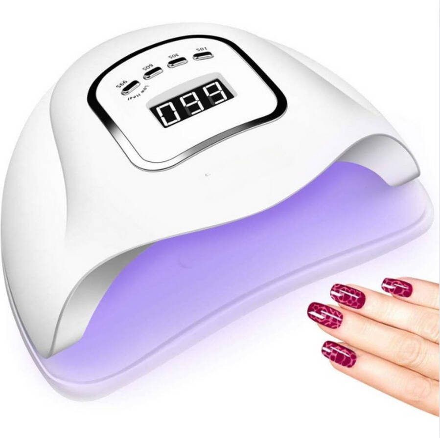 GUTEC Nagellamp voor Gel Nagellak Nagellamp LED UV Snel Drogen Led Lamp Nagels Professioneel Multifunctioneel