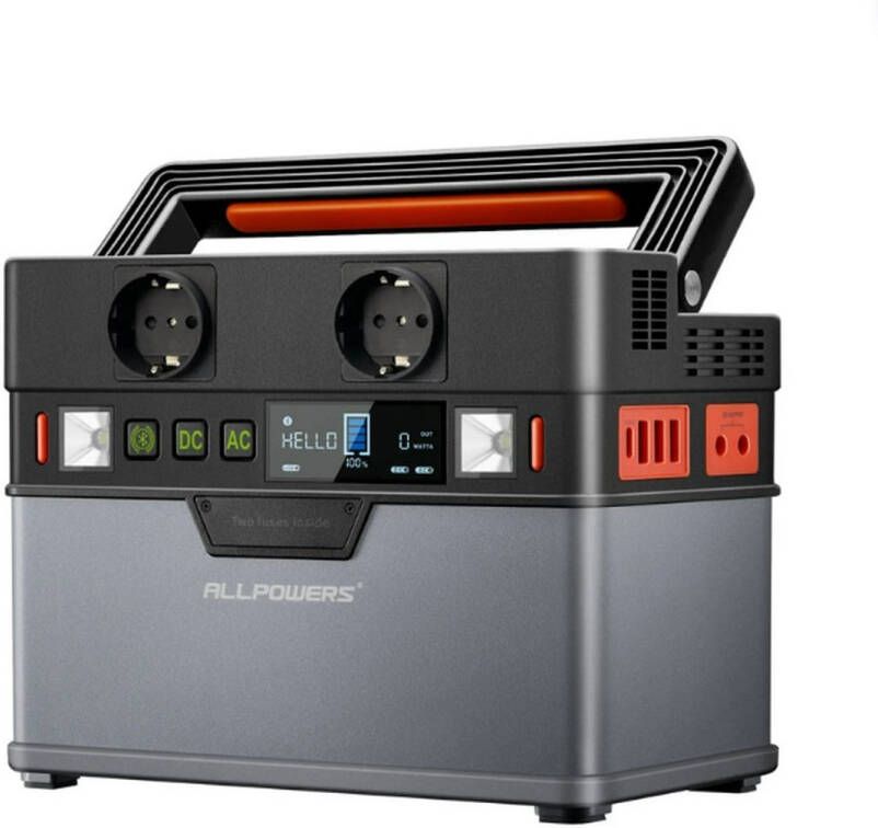 GUTEC Stroomgenerator Zonnepanelen Compleet Pakket Zonnepanelen Met Stekker Laadt 9 Apparaten Gelijktijdig Op