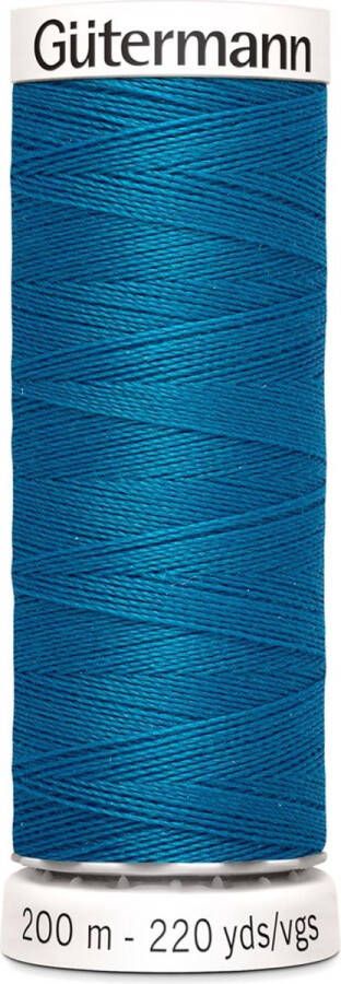 Gütermann naaigaren blauw 200 meter kleur: 25