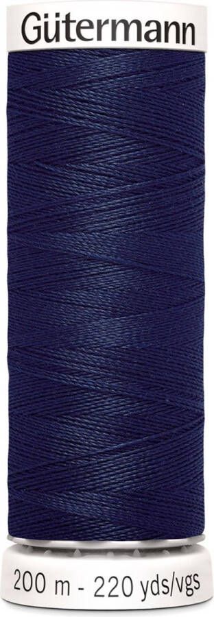 Gütermann naaigaren donkerblauw 200 meter kleur: 711