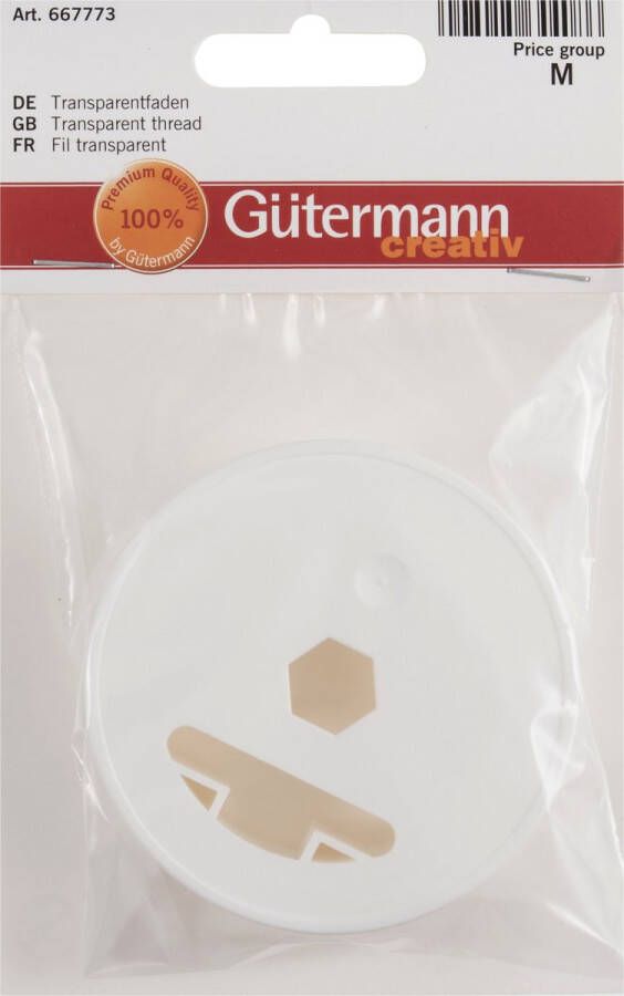 Gutermann Guterm Transparant 0.5mm