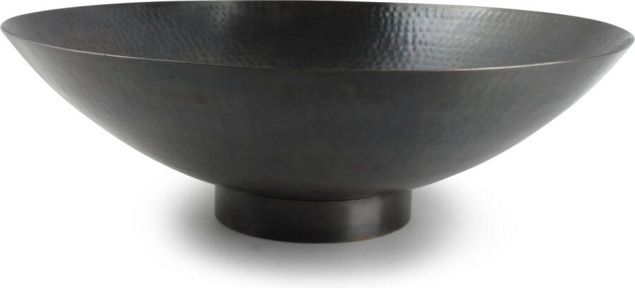 H&S Collection S|P Collection Sierschaal 49xH15cm geborsteld zwart Globe