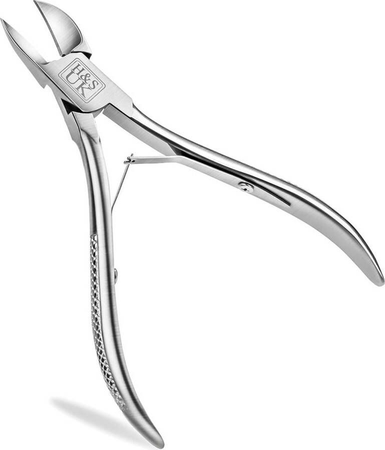 H&S Alliance H&S Nagelnagelknipper voor dikke ingegroeide nagels tangen nagelriemverwijderaar schaarsnijders zwaar roestvrij staal