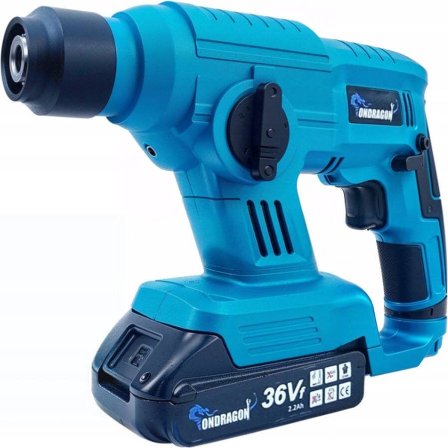 HA-MA TOOLS Accu Boorhamer 36V SDS+ met 2 Batterijen