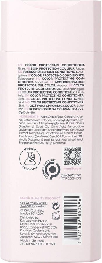 Haarshop Huismerk Kerasilk Kleurbeschermende Conditioner 200 ml