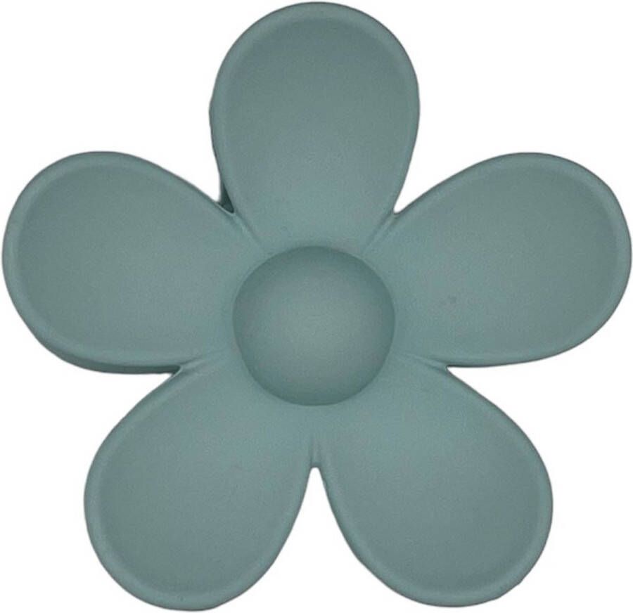Haarspeldjes & zo Haarklem haarklauw bloem flower blauw