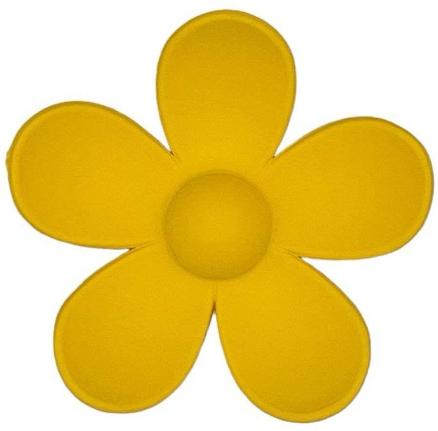 Haarspeldjes & zo Haarklem haarklauw bloem flower geel
