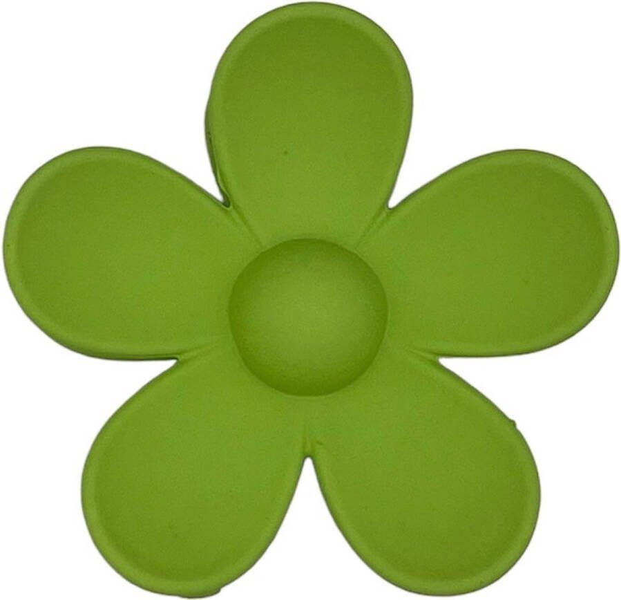 Haarspeldjes & zo Haarklem haarklauw bloem flower groen