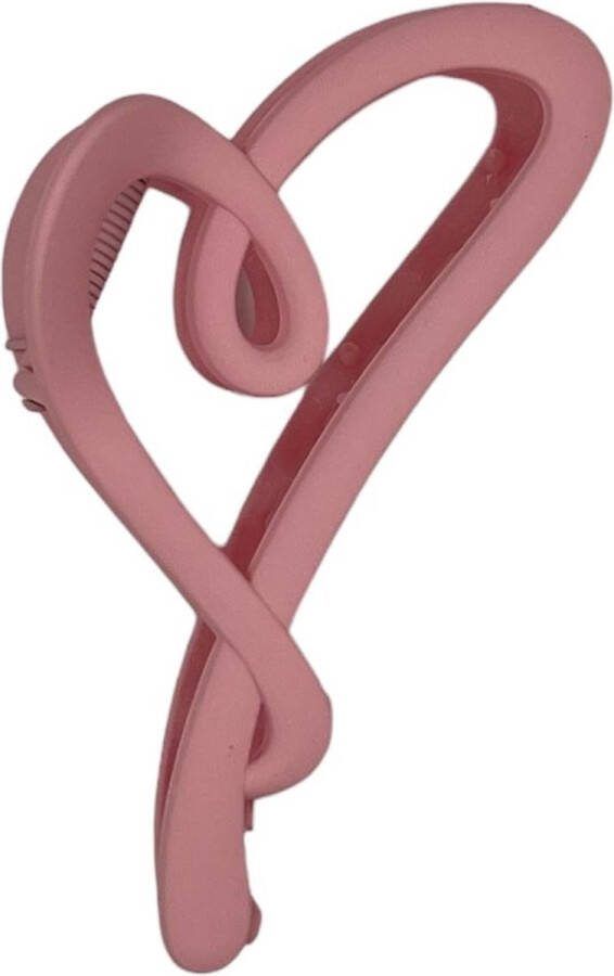 Haarspeldjes & zo Haarklem haarklauw hartje roze