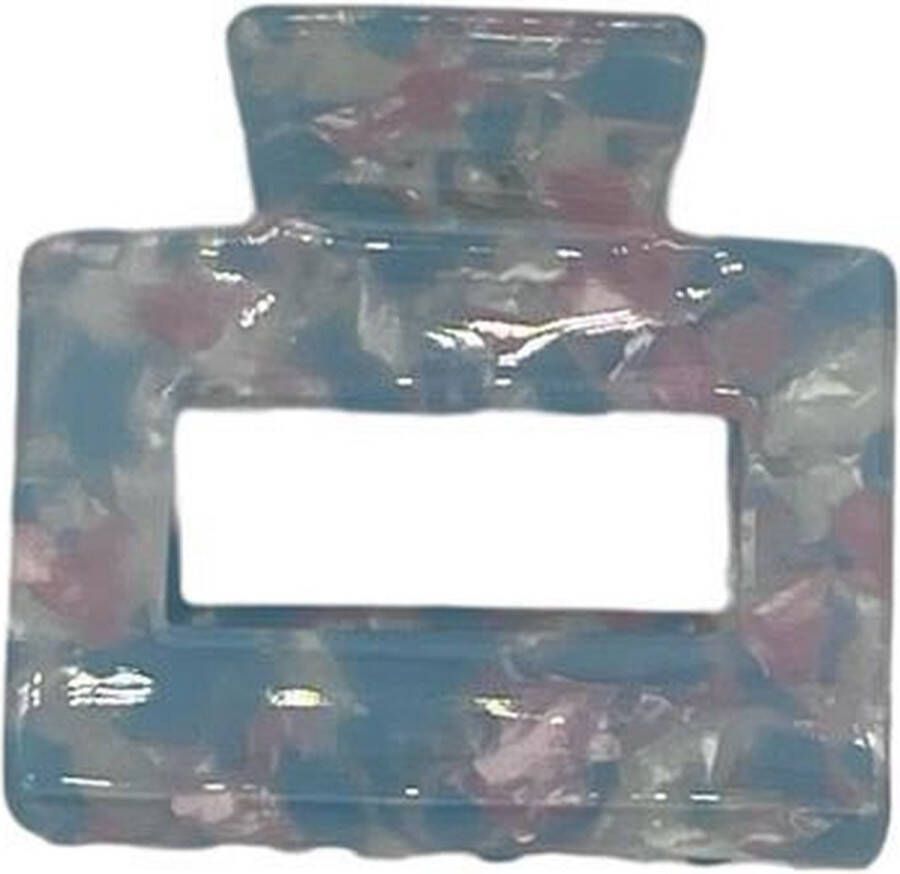 Haarspeldjes & zo Haarklem haarklauw klein veelkleurig blauw