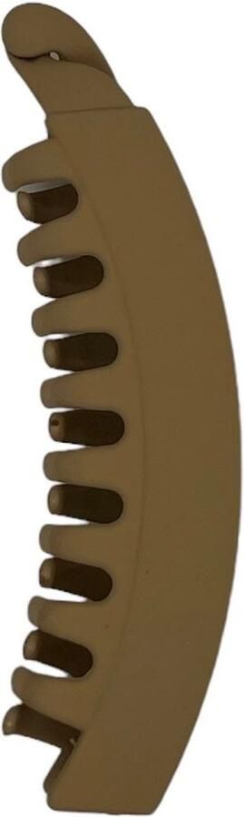 Haarspeldjes & zo Bananen klem bananen clip haarklem khaki