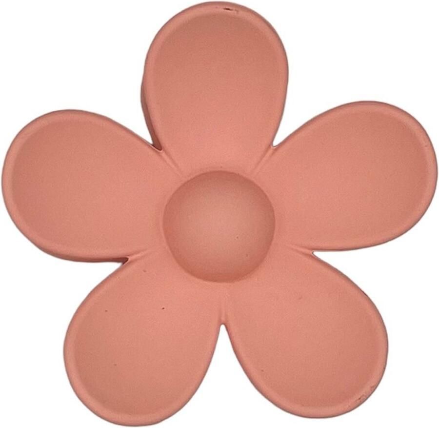 Haarspeldjes & zo Haarklem haarklauw bloem flower roze