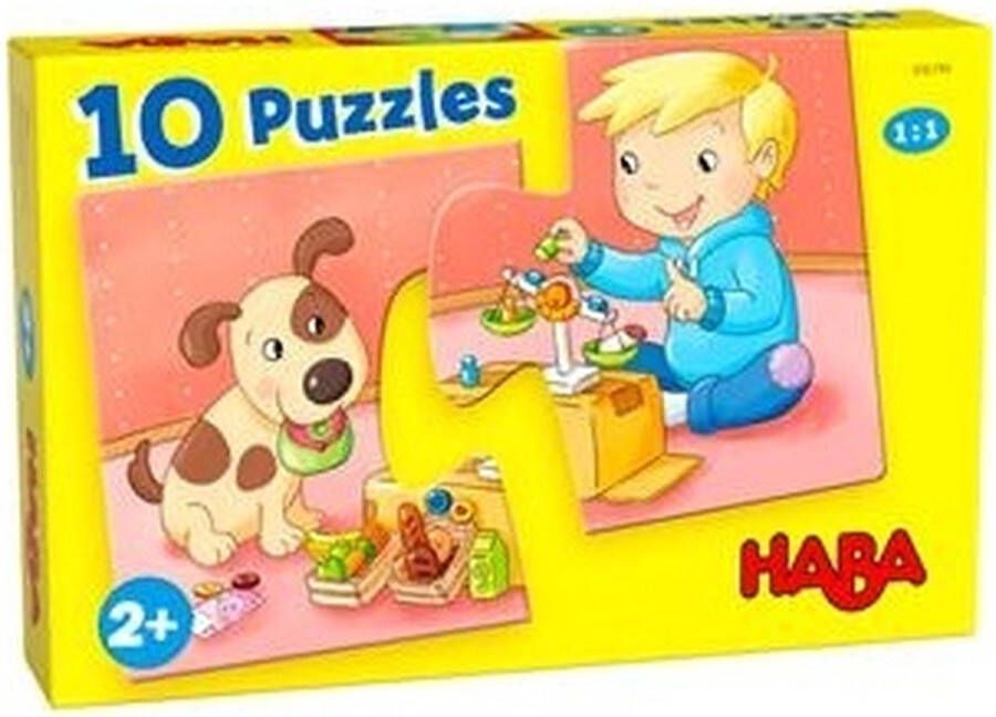 Haba 10 puzzels Mijn speelgoed