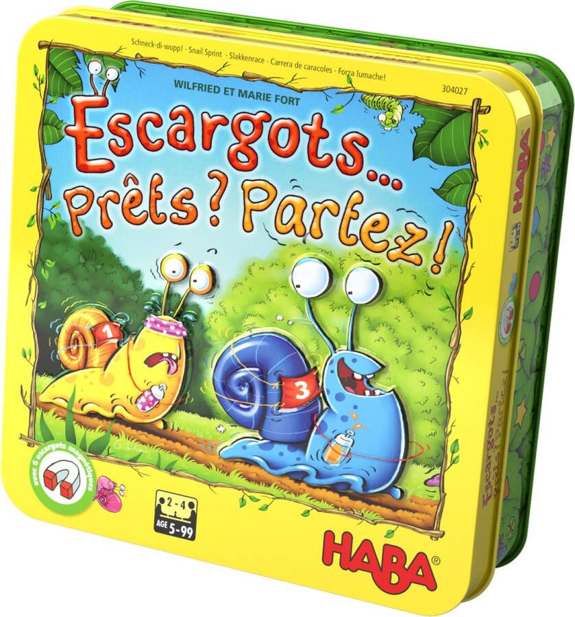 Haba Bordspel Slakkenrace 30-delig Fr