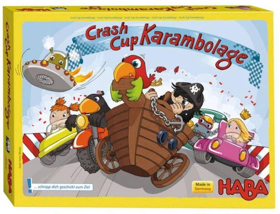 Haba Bordspel Spelletjes vanaf 6 jaar Crash up Karambolage