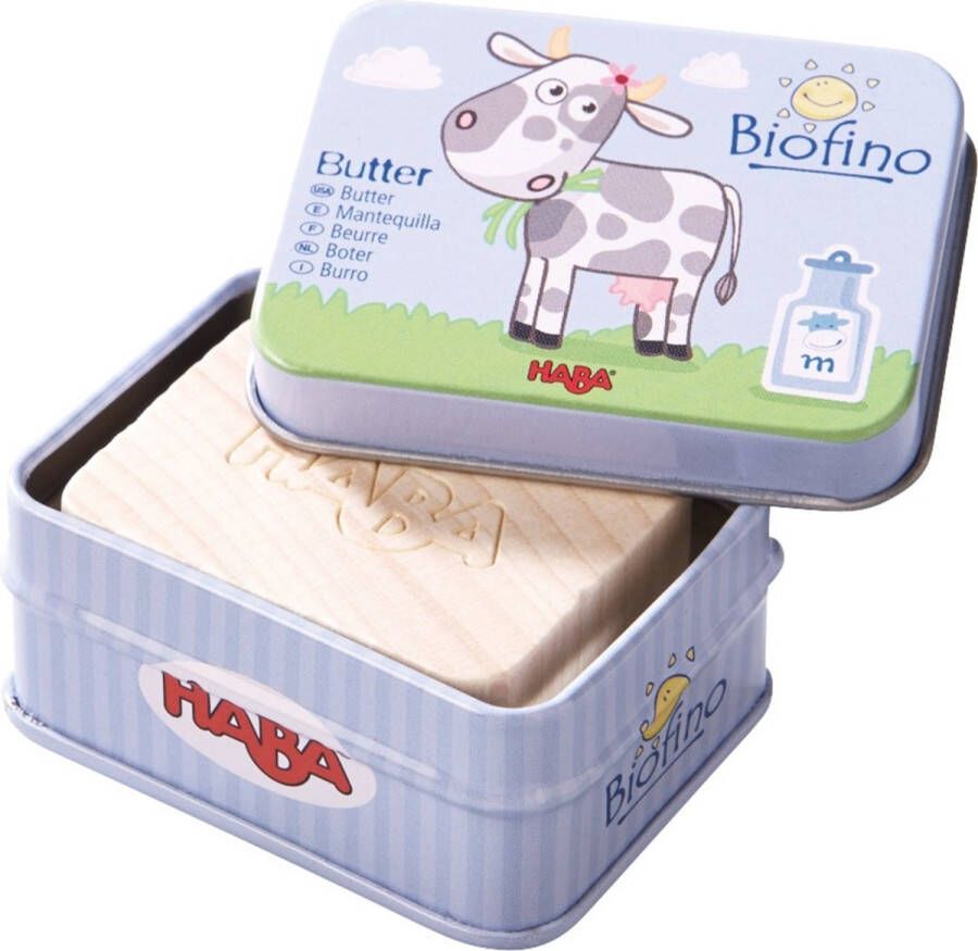 Haba speelgoedeten boter 6 x 4 5 x 2 5 cm
