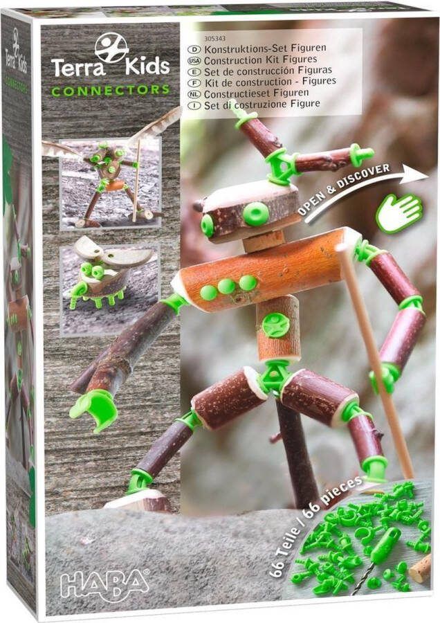 Haba Constructieset Figuren Kids Kunststof Groen 66 Onderdelen