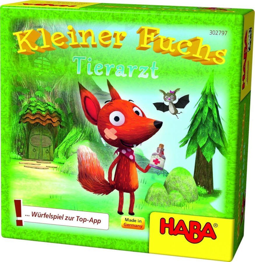 Haba Dobbelspel Kleiner Fuchs Tierarzt (du)