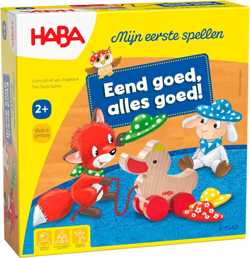 Eend goed alles goed Haba spel [2 jaar +] mijn eerste spellen