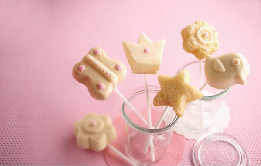Haba Family Food Stars Bakvorm cakepops Hartenlust