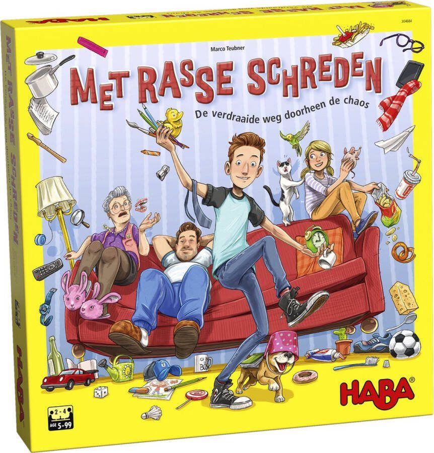 Haba gezelschapsspel met rasse schreden (NL)