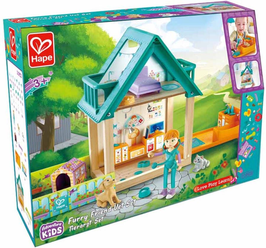 Haba Hape Furry Friend Vet Set