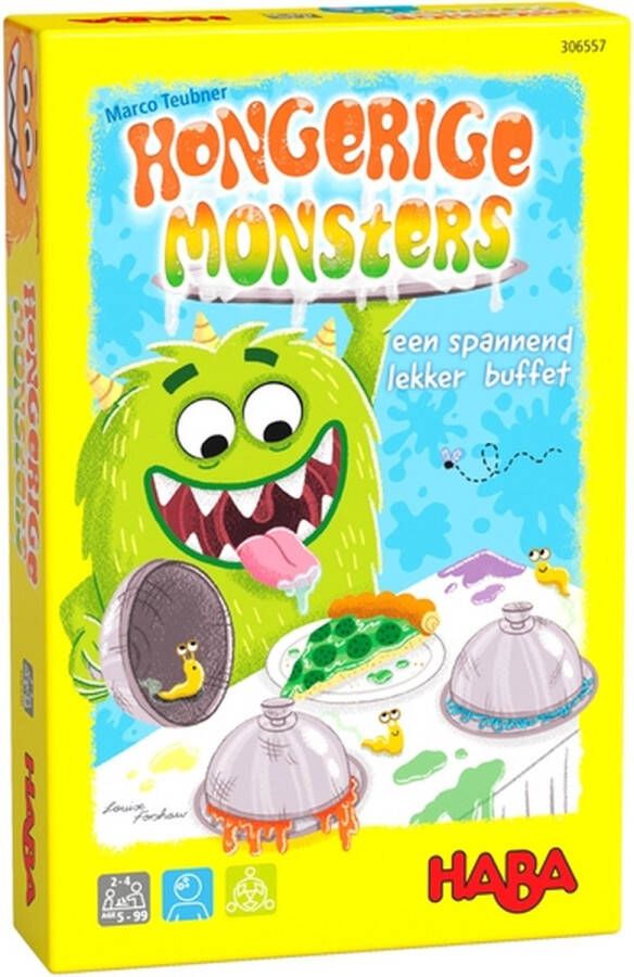 Haba !!! Spel Hongerige monsters (Nederlands) = Duits 306554 Frans 306556