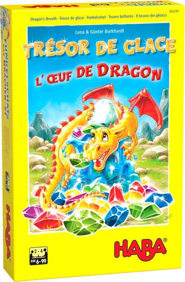 Haba Jeu Trésor de glace l'oeuf de dragon (Frans)