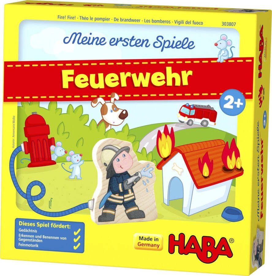 Haba Kinderspel Feuerwehr (dui)