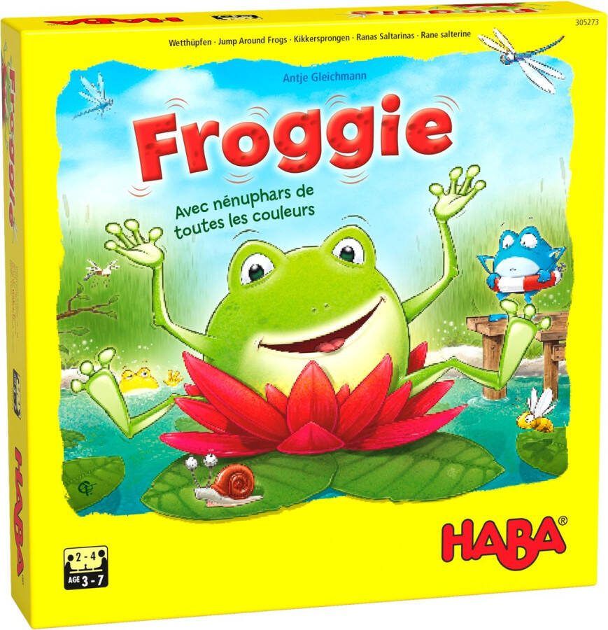 Haba Kinderspel Kikkersprongen (fra)