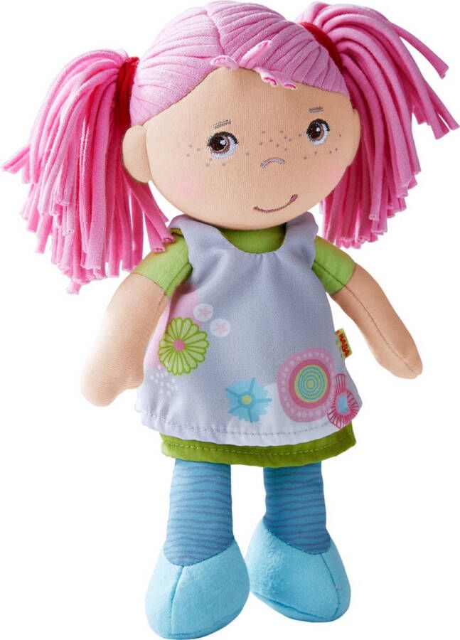 Haba knuffelpop Beatrice junior 20 cm katoen polyester