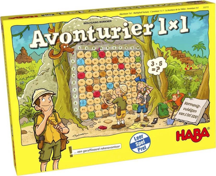 Haba Leerspel Avonturier 1 X 1 (Nl)