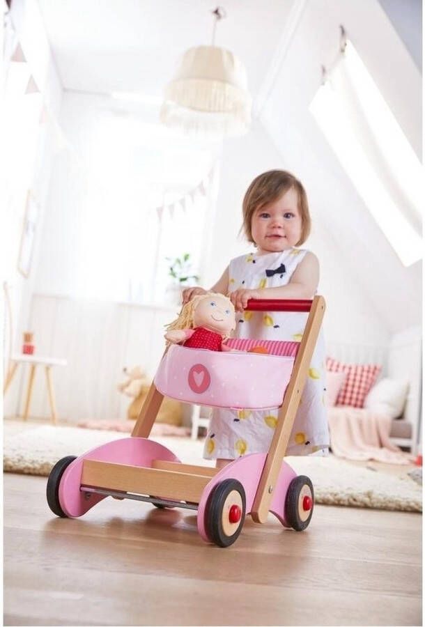 Haba Loopwagen Glittering 47 Cm Roze