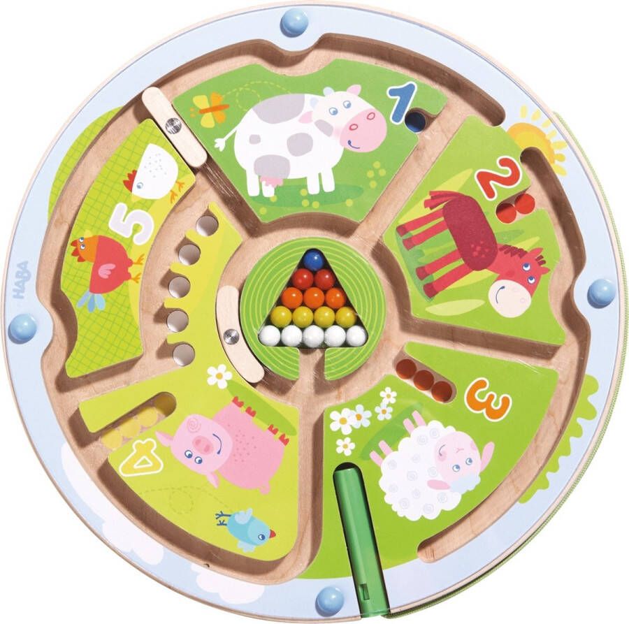 Haba magneetspel dieren junior 23 cm