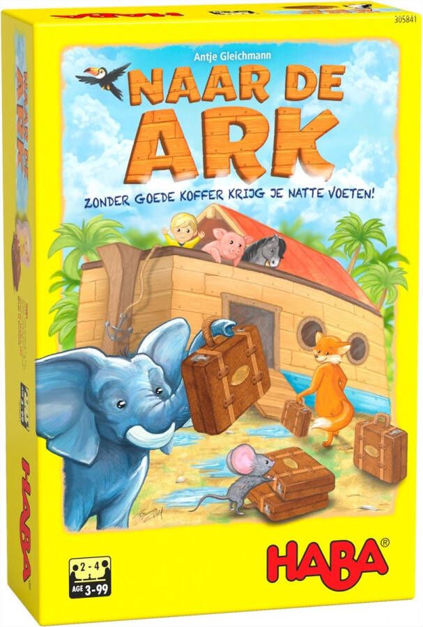 Haba Gezelschapsspel Naar De Ark (Nl) Karton 38-delig