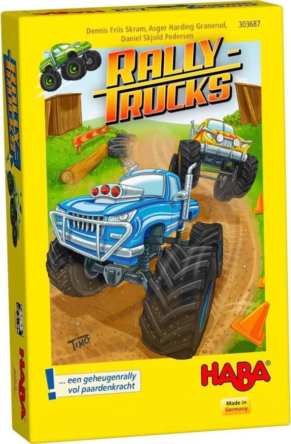 Haba Memoryspel Rallytrucks (nl)