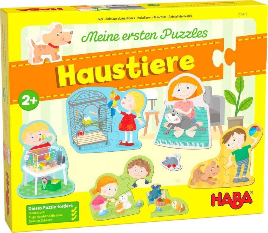 Haba Mijn eerste puzzels Huisdieren