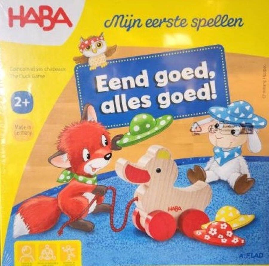 Haba Spel Mijn eerste spellen Eend goed alles goed