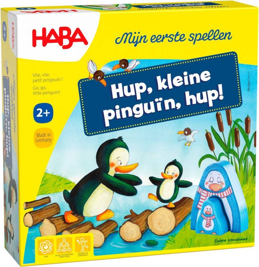 Haba Mijn eerste spellen Hup kleine pinguïn hup!