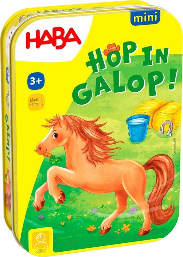 Haba Mini Spel Hop in galop