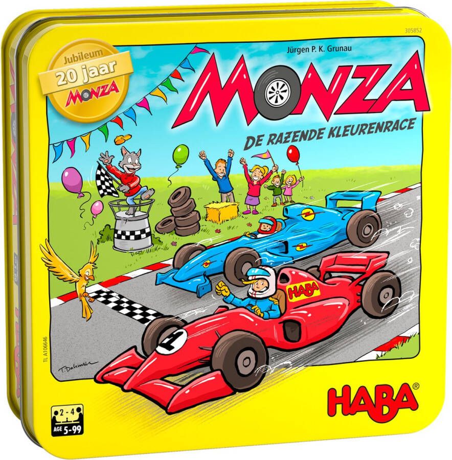 Haba Monza Race Spel Jubileumeditie