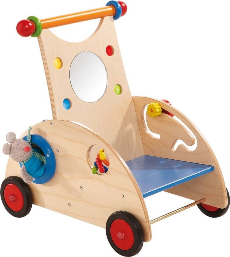 Haba Baby Walker Ontdekkerswagen 49 Cm Multicolor