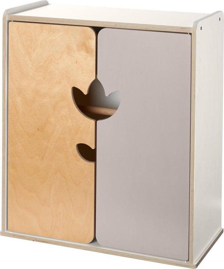 Haba Poppenkleerkast Incl. 3 Kleerhangers 46x42x20 Cm